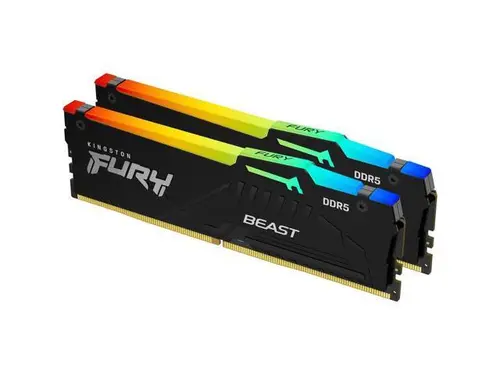 Kingston FURY Beast 16GB (2 x 8GB) 288-Pin PC RAM DDR5 6000 (PC5 48000) Memory (Desktop Memory) Model KF560C36BBEAK2-16
