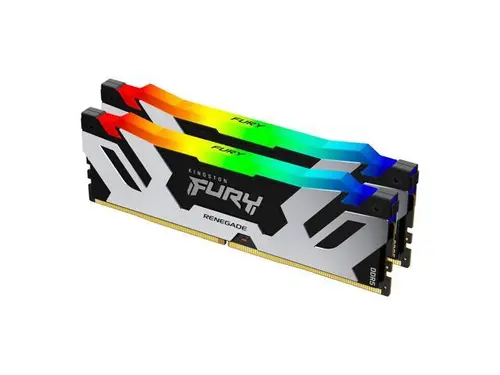 Kingston Fury Renegade RGB 32GB (2 x 16GB) 288-Pin PC RAM DDR5 6400 (PC5 51200) Desktop Memory Model KF564C32RSAK2-32