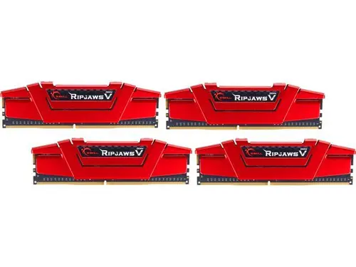 G. SKILL Ripjaws V Series 32GB (4 x 8GB) DDR4 2666 (PC4 21300) Desktop Memory Model F4-2666C19Q-32GVR