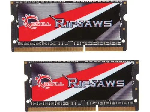 G. SKILL Ripjaws Series 16GB (2 x 8GB) 204-Pin DDR3 SO-DIMM DDR3L 1600 (PC3L 12800) Laptop Memory Model F3-1600C11D-16GRSL
