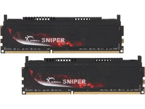 G. SKILL Sniper Series 8GB (2 x 4GB) DDR3 2400 (PC3 19200) Desktop Memory Model F3-2400C11D-8GSR