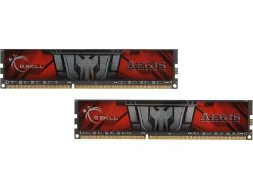 G. SKILL AEGIS 8GB (2 x 4GB) DDR3 1600 (PC3 12800) Desktop Memory Model F3-1600C11D-8GIS