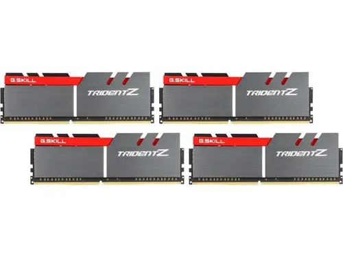 G. SKILL TridentZ Series 32GB (4 x 8GB) DDR4 3200 (PC4 25600) Desktop Memory Model F4-3200C16Q-32GTZB