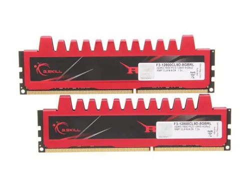 G. SKILL Ripjaws Series 8GB (2 x 4GB) 240-Pin PC RAM DDR3 1600 (PC3 12800) Desktop Memory Model F3-12800CL9D-8GBRL