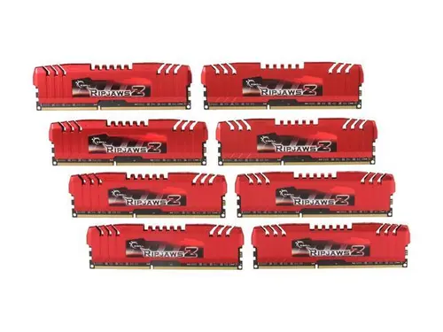 G. SKILL Ripjaws Z Series 32GB (8 x 4GB) DDR3 1600 (PC3 12800) Desktop Memory Model F3-12800CL9Q2-32GBZL