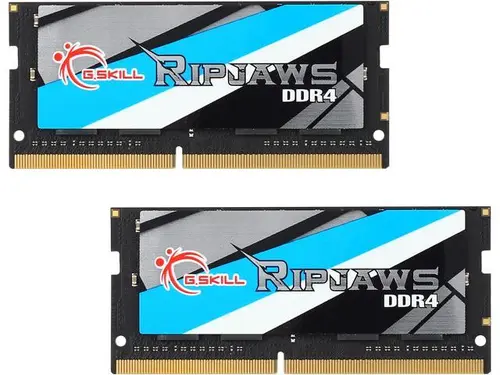 G. SKILL Ripjaws Series 16GB (2 x 8GB) 260-Pin DDR4 SO-DIMM DDR4 2400 (PC4 19200) Laptop Memory Model F4-2400C16D-16GRS