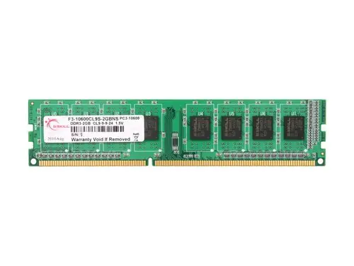 G. SKILL NS 2GB DDR3 1333 (PC3 10600) Desktop Memory Model F3-10600CL9S-2GBNS