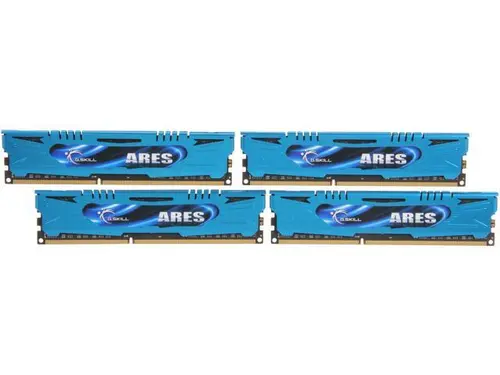 G. SKILL Ares Series 32GB (4 x 8GB) DDR3 2400 (PC3 19200) Desktop Memory Model F3-2400C11Q-32GAB
