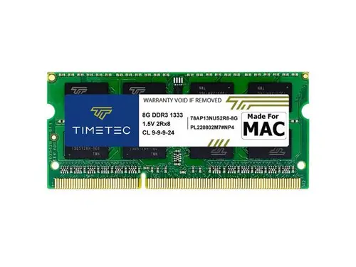 Timetec Hynix IC 8GB Compatible for Apple DDR3 1333MHz PC3-10600 SODIMM Memory for Early/Late 2011 13/15/17 inch MacBook Pro, Mid 2010 and Mid/Late...