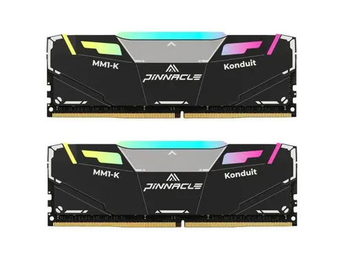 Timetec Pinnacle Konduit RGB 32GB KIT(2x16GB) DDR4 3200MHz PC4-25600 CL16-18-18-38 XMP2.0 Overclocking 1.35V Dual Rank Compatible for AMD and Intel...