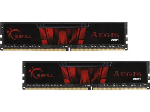 G. SKILL Aegis 16GB (2 x 8GB) 288-Pin PC RAM DDR4 3000 (PC4 24000) Desktop Memory Model F4-3000C16D-16GISB