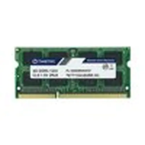 Timetec 4GB DDR3 Laptop RAM Memory, 1333MHz PC3-10600, SODIMM 204-Pin, Non-ECC Unbuffered, 1.5V/1.35V CL9, Dual Rank 2Rx8