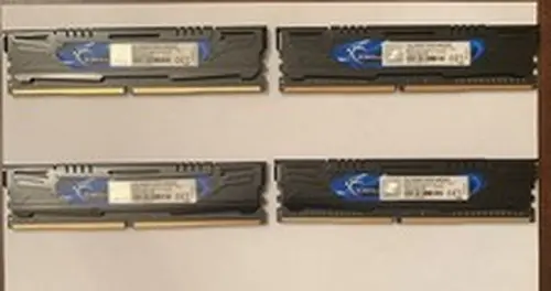 G.SKILL Ares 32GB (4x8GB) DDR4-3200 CL14 Samsung B-Die F4-3200C14Q2-64GAK