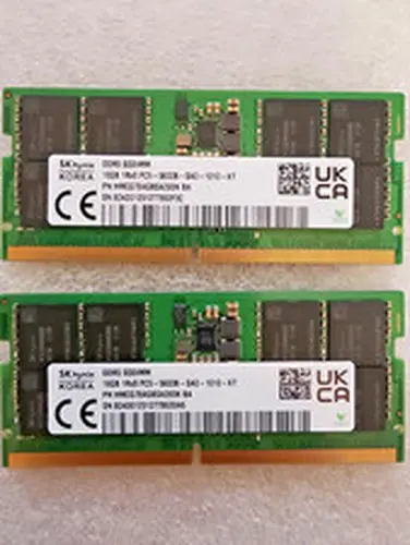 SK Hynix 32GB DDR5 RAM 5600MHz PC5-5600B SODIMM Laptop Memory Kit 2x16gb