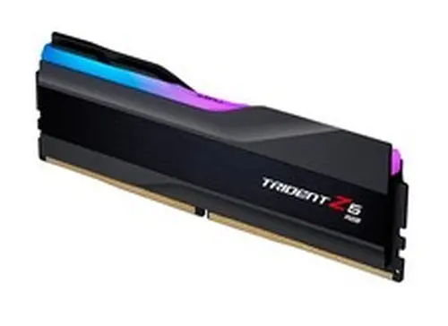 G.SKILL Trident Z5 RGB Series DDR5 RAM (Intel XMP 3.0 & AMD 16GB, Matte Black