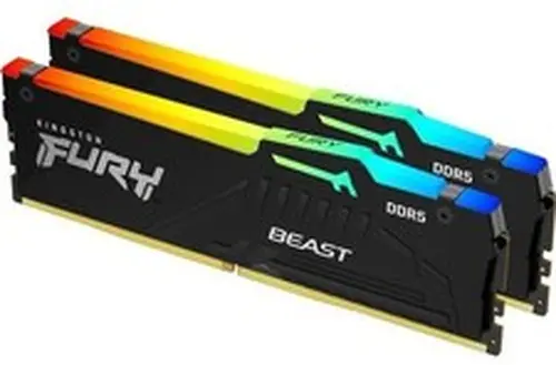 Kingston FURY Beast RGB 64GB (2 x 32GB) 288-Pin PC RAM DDR5 5200 Memory