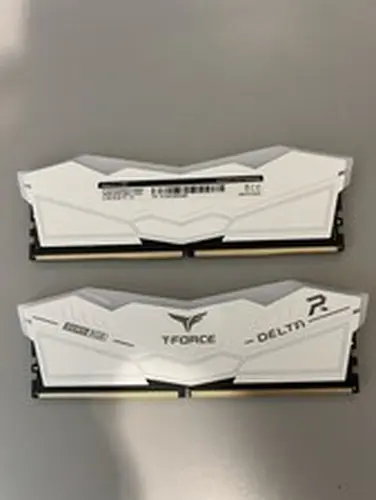 T-FORCE DELTA WHITE 32GB (16GBx2) 5600MHZ DDR5 RAM (FF4D516G5600HC36BBK)
