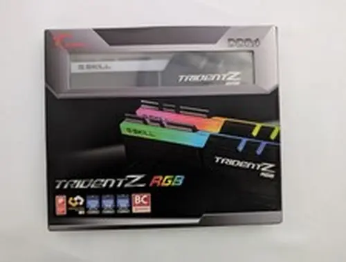 G.Skill Trident Z RGB DDR4 RAM (XMP) 32GB (2x16GB) 3200MT/s CL16 Memory