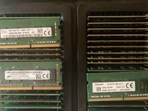 LOT OF 100, Major Brands 4GB DDR4-2133P/2400T/2666V SO-DIMM RAM MEMORY