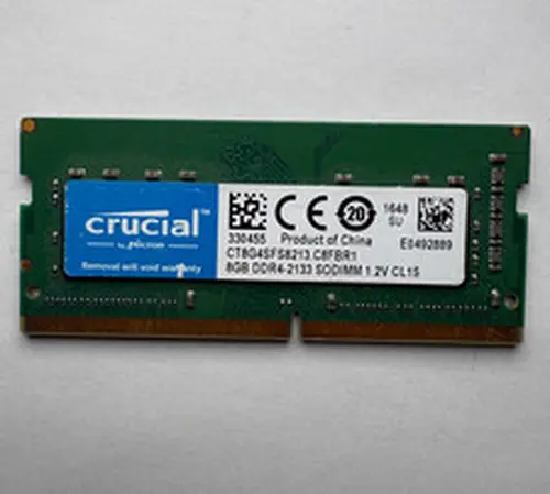 Crucial 8GB DDR4-2133 PC4-17000 260-Pin SODIMM Laptop Memory RAM CT8G4SFS8213