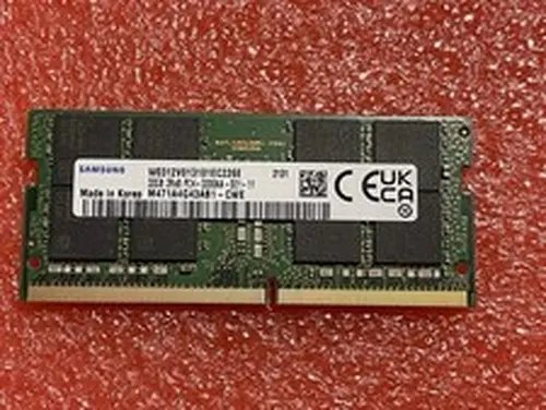 Samsung 32GB 2Rx8 PC4-3200AA SODIMM Laptop RAM M471A4G43AB1