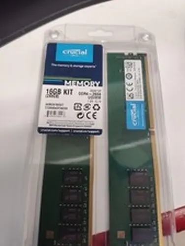 Crucial 16G (2X8GB) kit DDR4 2666 MHz UDIMM Memory Modules CT2K8G4DFS8266