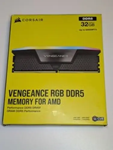Corsair Vengeance RGB 32GB 2x16GB DDR5 6000 CL38 AMD EXPO Intel XMP