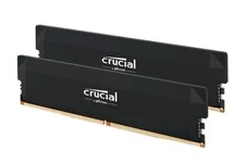 Crucial Pro DDR5-6000 16GB UDIMM: OC Gaming Memory Black Slightly