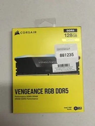 Corsair Vengeance RGB DDR5 DIMM 128GB (2x64GB) 6400MHz Intel XMP RAM