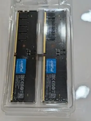 Crucial 64GB 2x32GB DDR5 4800 PC5-38400 CL40 UDIMM Desktop Memory Kit