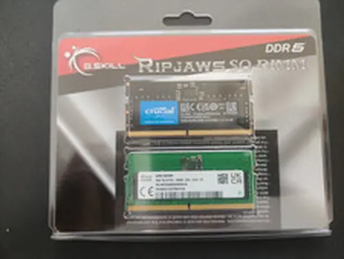 8GB 2x8GB DDR5 4800 CL40 SODIMM Laptop Memory RAM PC5-38400