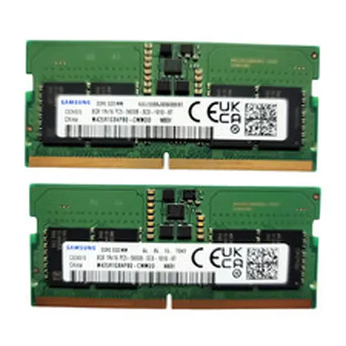 Samsung 16GB (2x8GB) DDR5 Laptop RAM SODIMM PC5-5600B 5600MHz M425R1GB4PB0-CWMOD
