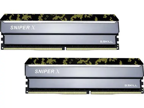 G. SKILL Sniper X Series 32GB (2 x 16GB) DDR4 3200 (PC4 25600) Desktop Memory Model F4-3200C16D-32GSXKB