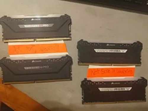 Corsair Vengeance RGB Pro 16GB 2x8GB DDR4 3200MHz C16 +2 Not Sure Work for 32gb