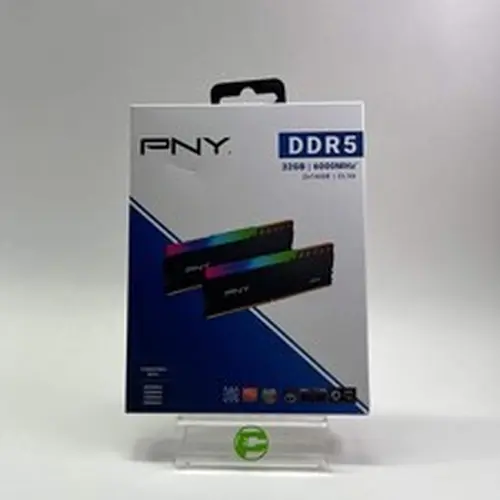 New PNY CL36 32GB (2x16GB) RAM DDR5 6000MHz MD32GK2D560036XRGBW