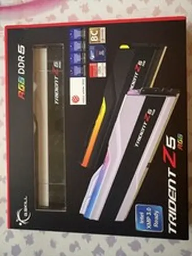 G. SKILL 32GB DDR5 Trident Z5 RGB 6000MHz CL36 Dual Channel Kit - Silver