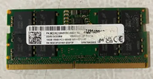 Micron 16GB SoDimm DDR5-4800B PC5-38400 1Rx8 Non-ECC 1.1V MTC8C1084S1SC48BA1