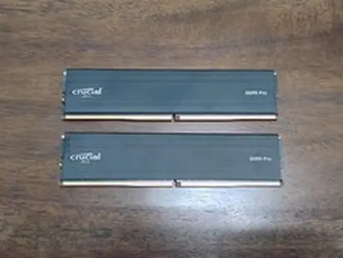 Crucial Pro 32GB DDR5 RAM Kit (2x16GB) 6000MHz