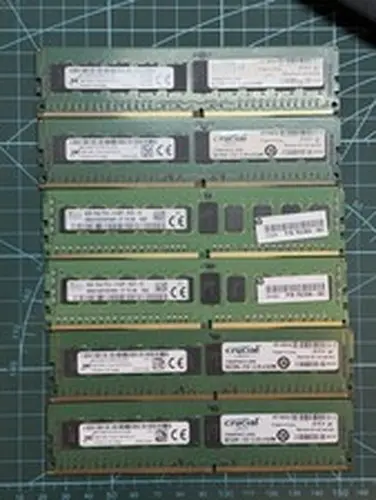 Lot of 6x 8GB DDR4 Laptop Memory Ram | SKhynix | Crucial