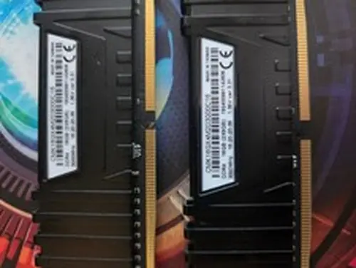 CORSAIR VENGEANCE LPX 16GB (2x8GB) PC4-25600 (DDR4-3200) Memory Kit - Black...