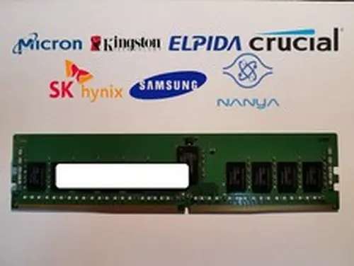 Major Brand 16 GB DDR4-2666V PC4-21000R 2Rx8 1.2V RDIMM Server RAM