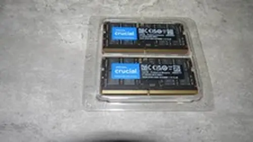 Crucial CT16G56C46S5.M8D1 32GB DDR5 RAM Kit (2x16GB) - Black