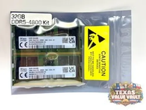 SK hynix 32GB (2x16GB) 1Rx8 (PC5-38400) DDR5-4800MHz SODIMM RAM Laptop Memory