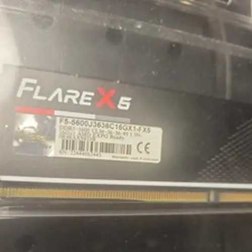 G.Skill Flare X5 DDR5 16GB 1x16GB 5600MT/s CL36 AMD EXPO Desktop Memory, Black
