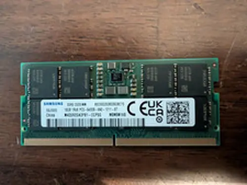 Samsung 16GB DDR5 CSODIMM 6400 MHz Laptop Memory RAM M435R2GA3PB1-CCPSG
