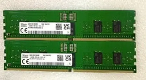 32GB SK hynix (2x16GB) DDR5-6400 PC5-6400B ECC RDIMM 1Rx8 Server RAM HMCG78CHBRA