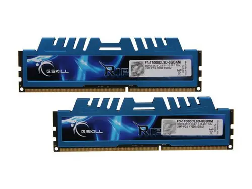 G. SKILL Ripjaws X Series 8GB (2 x 4GB) DDR3 2133 (PC3 17000) Desktop Memory Model F3-17000CL9D-8GBXM