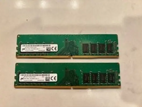 Micron 16GB Kit (2x8GB) DDR4-2666 PC4-2666V UDIMM Desktop Memory RAM 1Rx8
