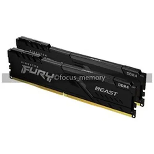 Fury Beast 32GB (2x16GB) Ram DDR4 3600 Mhz PC4-28800 Desktop DIMM Memory 288-pin