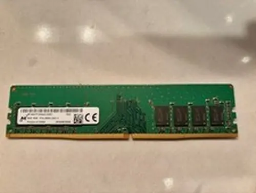 Micron 8GB DDR4-2666 PC4-2666V UDIMM Desktop RAM Memory 1Rx8 Non-ECC 288-Pin